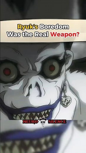 Ryuk’s Boredom Was the Real Weapon 💀 | Deathnote