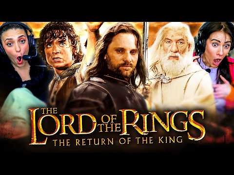 THE LORD OF THE RINGS: THE RETURN OF THE KING (2003) MOVIE REACTION!! First Time Watching! LOTR