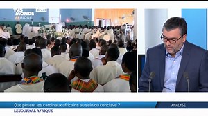 TV5MONDE | Le cardinal Fridolin Ambongo est dans le top 3 des 18 cardinaux africains favoris pour succéder au pape François. Mais son penchant pour la politique semble être son point faible. Moins doctrinaire, le Congolais Fridolin Ambongo s’est surtout fait un nom en raison de son engagement citoyen. ( Vidéo) Partie 8 | Ciceron Owamba | Facebook