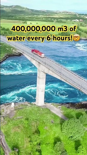 The Deadliest Whirlpool on Earth: Saltstraumen Bridge Norway🌊🇳🇴