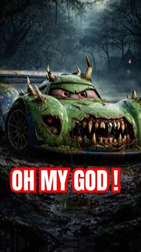 Cars turned into MONSTERS! 😱 #kidsvideo