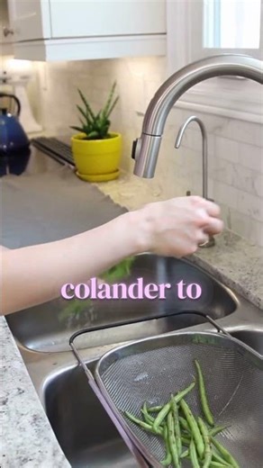 How To PROPERLY Clean Green Beans!