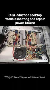 ELBA induction cooktop troubleshooting and repair power failure. #elbainduction #mkacgeneralenterpriseandtechnicalservices #everyonehighlightsfollowerseveryonehighlightsfollowerseveryone #everyonehighlightsfollowers #followerseveryonehighlights #fbreelsfypシ゚viralシ #fypシ゚viralシfypシ゚ #foryoupageシforyou #foryoupagereels #foryoupageシ #inductionrepair #ELBAinductionrepair #followersreelsfypシ゚viralシfypシ゚viralシalシ #follower #follow #followforfollowback #followersreels #followerseveryone #followersreels