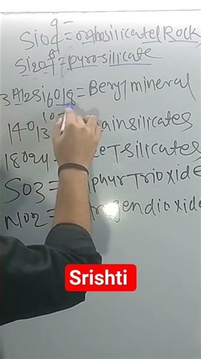 Orthosilicates pyrosilicate beryl mineral chain silicates sheet silicate sulphur trioxide nitrogen