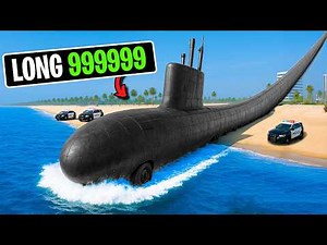 Running from Cops with Long Submarine Cars