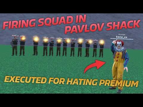 Executing Haters In SL Prison Life (Pavlov VR)