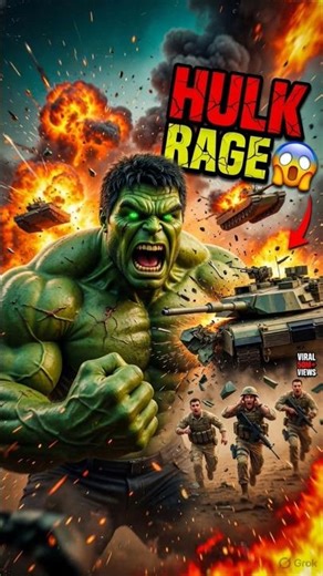 Hulk ab Control Mein Nahi hai, hulk wala video, anand dada #shorts #ai#trendingvideo