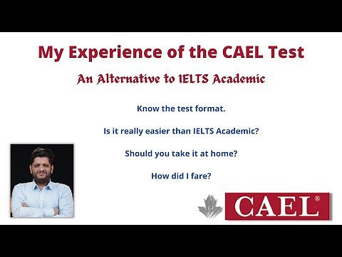 CAEL Test Introduction and Experience #cael