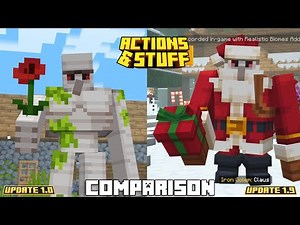 ACTIONS & STUFF 1.0 VS 1.9 - Ultimate Comparison ✨