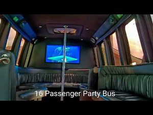 Luxe Limousines 16 Passenger Party Bus