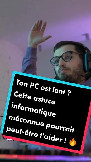 Ton PC est lent ? Tu as déjà tout essayé : le nettoyer, le mettre à jour, l'optimiser... mais rien ne change ? Cette astuce informatique méconnue pourrait peut-être t'aider ! 💪🔥 #fps #fpsboost #gaming #informatique #astuce #tuto #astucepc #astuceinformatique #pc