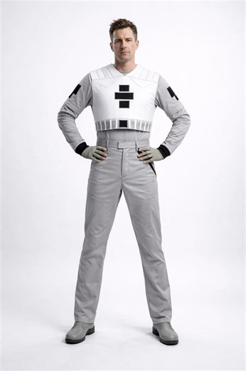 Galactic Officer Uniform Cosplay Costume, Space Commander Outfit, Sci Fi Military Suit. - Etsy