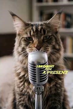 Oscar in Dead Mouse Delivery - Original song #cat #cute #funny #music