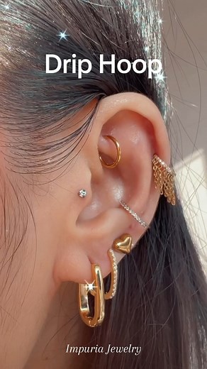 11K views · 128 reactions | New Titanium Cartilage Hoop Earrings from...