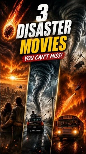 🌪️3 Disaster Movies You Can't Miss! 😱🔥 #Shorts #thriller #viralvideo #trending #mustwatch