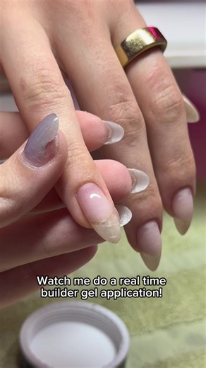 Builder Gel Nail Application Tutorial