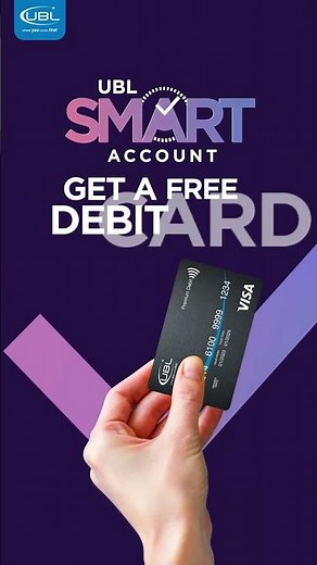 Free Debit Card with UBL Smart Account!
