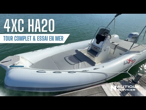 Discover the 4XC HA20 – Presentation & Test Drive | Italian Elegance and Honda Marine Reliability