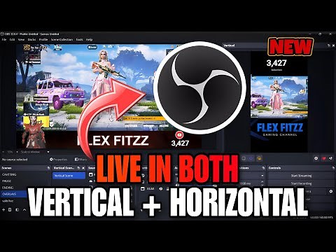 How to Stream Vertical & Horizontal at the Same Time on YouTube | OBS Guide (2026)