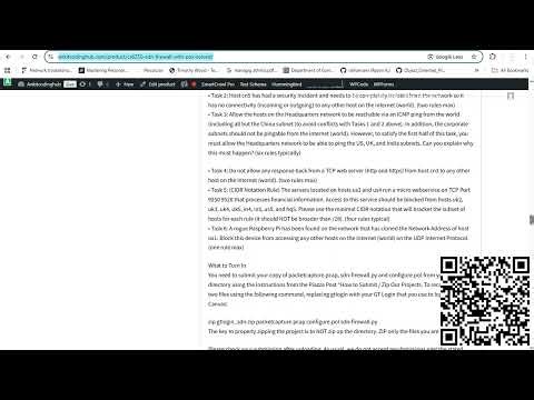 CS6250 – SDN Firewall with POX Solved