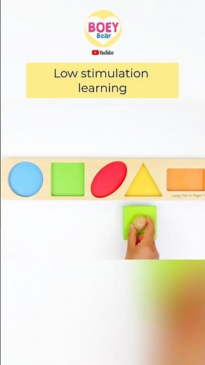 Slow paced learning for toddlers #lowstimulation #toddler