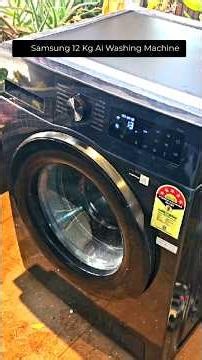 How to use Samsung 12 Kg Front Load Smart Washing Machine. complete demo. #samsung #washingmachine