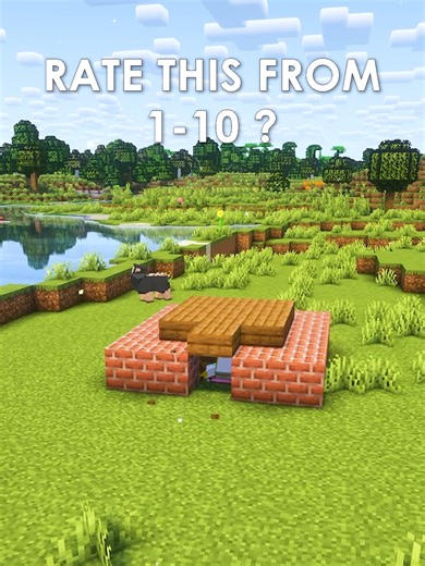 Minecraft Micro 3x3 Starter House #minecraft #minecraftbuilding #minecraftstarterhouse