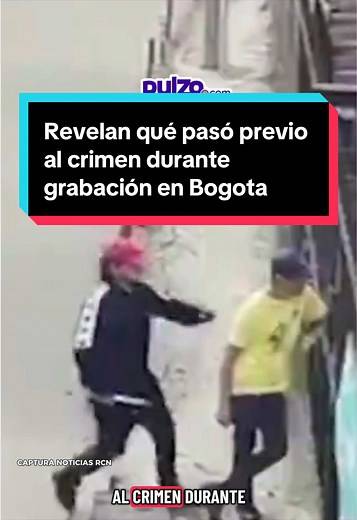 La policía confirmó que los hechos ocurrieron cerca en inmediaciones al Instituto Roosvelt, afuera del set de grabación. #crimen #grabacion #bogota #policia #fyp
