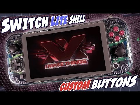 Switch Lite Shell Swap With Button Replacement
