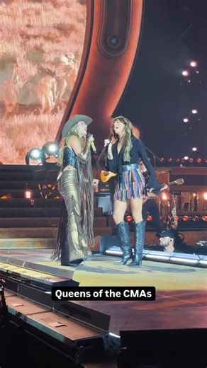 Stacy Best - Country Concert & Nashville Creator on Instagram: "Lainey Wilson and Ella Langley dream team 👑 #laineywilson #ellalangley #countryconcert #nashville #cmaawards"