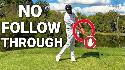 How senior golfers can hit pure irons without a full follow-through