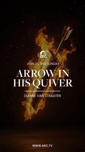 ARC SUNDAY LIVESTREAM 9 NOVEMBER 2025 @ 9am (GMT 2) Sermon: ARROW IN HIS QUIVER ~ Pastor Dianne Van Straaten “And He has made my mouth like a sharp sword; in the shadow of His hand has He hid me and made me a polished arrow; in His quiver has He kept me close and concealed me.” - Isaiah 49:2 (AMPC) Where to Watch: Youtube: youtube.com/@arcministries Facebook Live: facebook.com/arcministries Audio Stream: arc.tv/livestream#audio Website: www.arc.tv Info: Whatsapp: 27 73 245 8856 SOW A SEED: Go to
