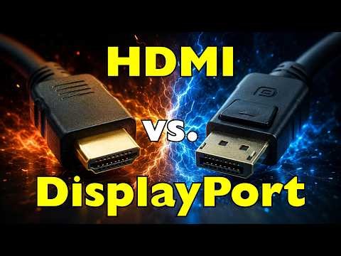 HDMI vs. DisplayPort: Which One Is Actually Better?