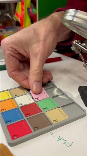 Bleaching 3D Filament with a Laser Engraver (Xtools F1) #3dprinting #lasercutting