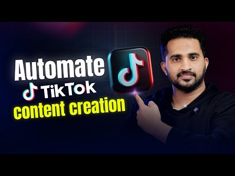 I Automated TikTok Content Creation in 10 min | Automated Video Upload | Complete Tutorial