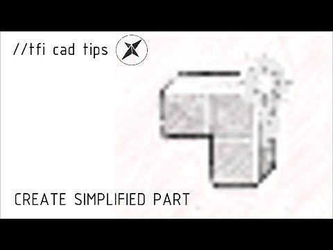How Create Simplified Part Works | Autodesk Inventor