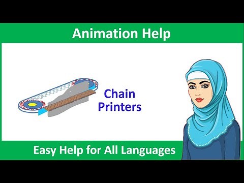 Chain Printer Animation Video Simple but Knowledge Full Video