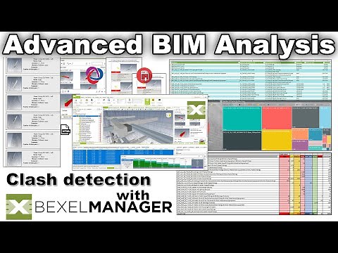 Advanced BIM analysis - Advanced Clash Detection with BEXEL Manager