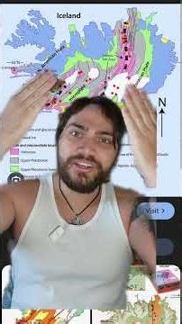 Can you touch North America & Eurasia‽ #geology #geography #iceland #tectonicplates