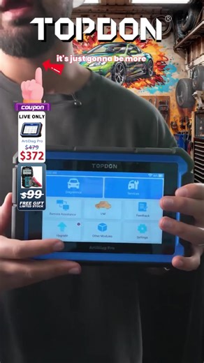 TOPDON ArtiDiag Pro Bidirectional Scan Tool, ECU Coding OBD2 Scanner Diagnostic Tool, 2 Years Free Update FCA Autoauth/35 Services/All System Diagnosis