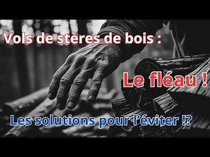 Wood theft: the scourge!