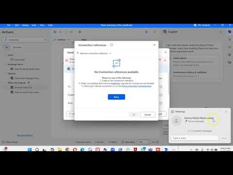 Lesson157 - Power Automate Desktop - Send Email - Power Automate 1000 Videos