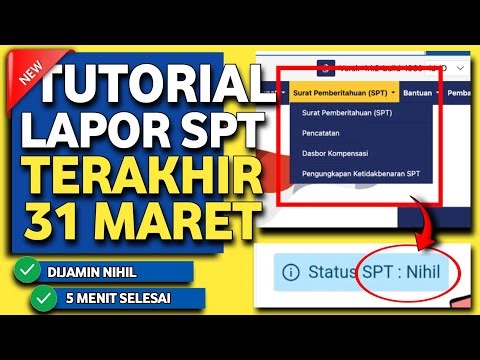 TERAKHIR 31 MARET!! CARA LAPOR SPT PAJAK TAHUNAN DI CORETAX 