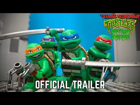 Teenage Mutant Ninja Turtles: Mutant Mayhem | Official Trailer in LEGO