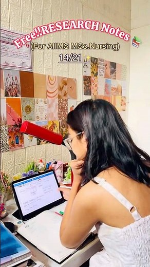 Free ‼️Research notes for AIIMS MSC.Nursing Entrance exam📚⏰(join my telegram channel for notes pdf)