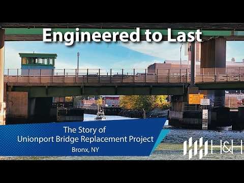 The Story of the Unionport Bridge Replacement Project | Twin Single-Leaf Bascule Bridge Construction
