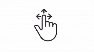 Animated Drag Linear Icon Tap Pull Stock Footage Video (100% Royalty-free) 1095358899 | Shutterstock