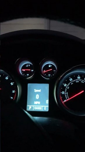 2011 buick regal startup