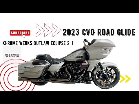 2023 CVO Road Glide Khrome Werks Outlaw 2-1 exhaust cold start