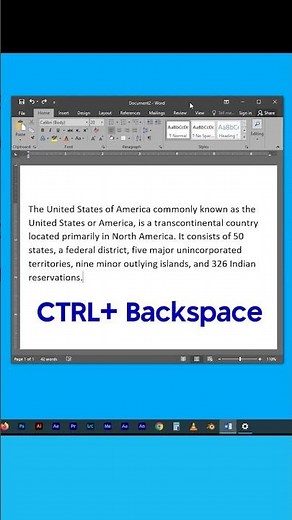 The QUICKEST way to Delete Texts in MS Word